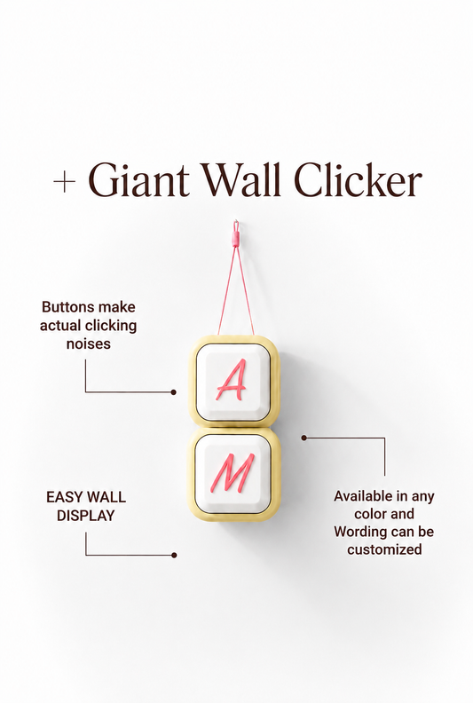 2X BUTTON BUBBLE CLICKER SUPERSIZED