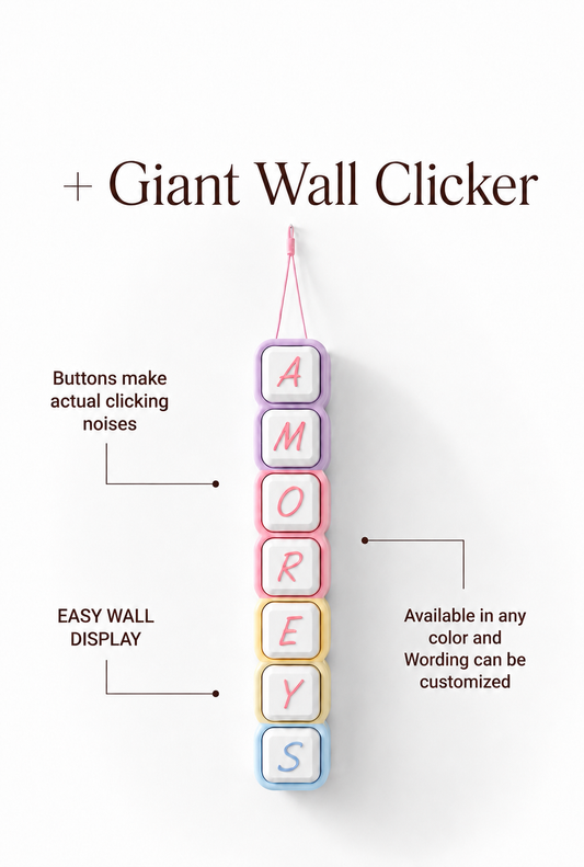 7X BUTTON BUBBLE CLICKER SUPERSIZED